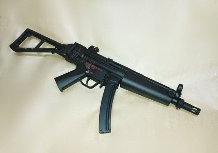 台南 武星級 SRC MP5 AU 全金屬電動槍-二代 (BB彈玩具槍長槍步槍瓦斯槍模型槍CO2槍狙擊槍卡賓槍