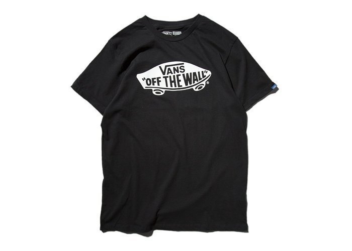 【 K.F.M 】VANS OTW T-Shirt 經典滑板Logo 短Tee 黑色