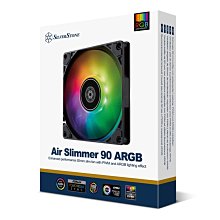 小白的生活工場*SilverStone 銀欣 SST-AS90B-ARGB Air Slimmer 90 ARGB 風扇