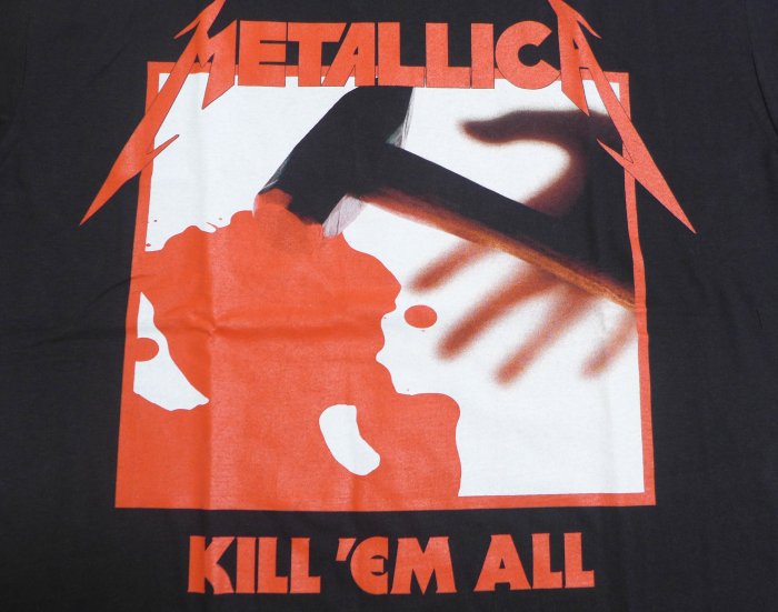 【Mr.17】 金屬製品 Metallica Kill Em All 鞭擊金屬T恤搖滾團t-shirt短袖(G037)