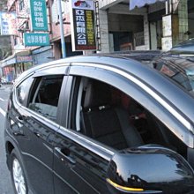 【小鳥的店】本田 2012-2016 CR-V4 CRV 4代 4.5代 晴雨窗 日規鍍鉻四片卡扣式( 台製品)