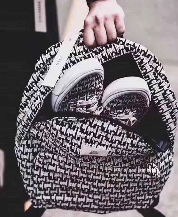 OAK Fear Of God FOG Printed Backpack 滿版背包後背包| Yahoo奇摩拍賣