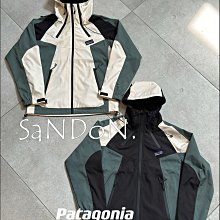 SaNDoN x『patagonia』拼接撞色防水設計機能夾克外套 240315