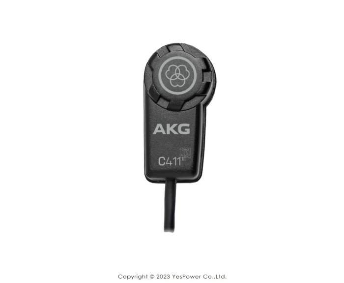 ＊含稅＊AKG C411 PP 貼附式麥克風/歐洲製 貼片式麥克風/標準XLR/微型電容式麥克風