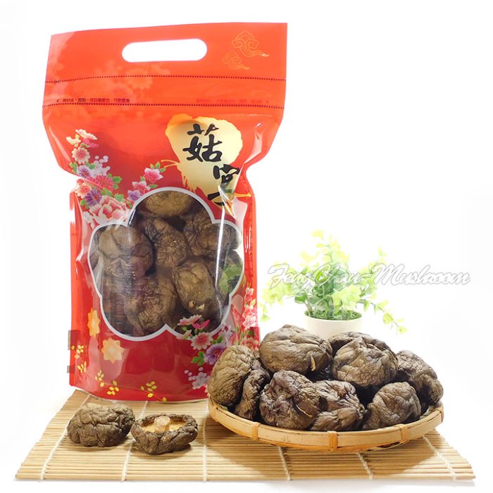 ~中大朵台灣香菇(四兩裝)A級品~小包裝，南投埔里產，精挑細選，高品質，送禮自用倆相宜。【豐產香菇行】