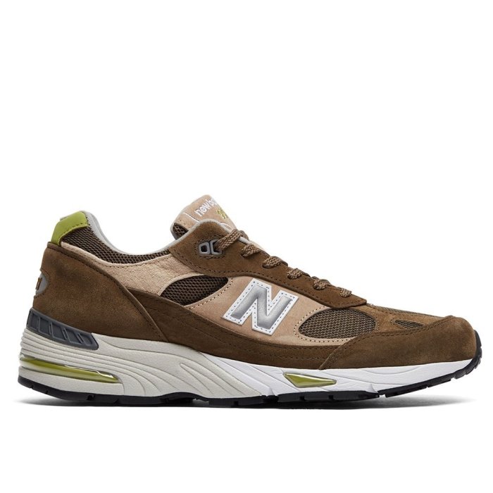 NEW BALANCE 991 M991M991OLBBROWN TAN 英國製 卡其橄欖棕萊姆綠