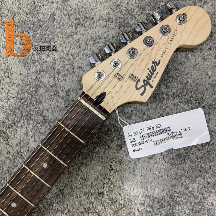 [反拍樂器] SQUIER BULLET STRAT TREMOLO HSS BSB 棕色漸層 電吉他 免運費 可開發票