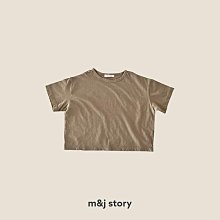 S~XL ♥上衣(KHAKI) M&J STORY-2 24夏季 MNJ240418-028『韓爸有衣正韓國童裝』~預購