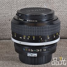 【品光攝影】Nikon NON-Ai 55mm F1.2  定焦 大光圈 人像 手動鏡 #82903