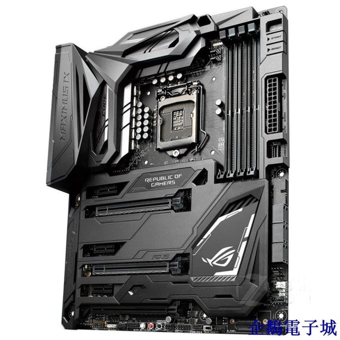 溜溜雜貨檔華碩 精品 Asus/華 ROG Maximus IX Code M9C I7 7700K Z270