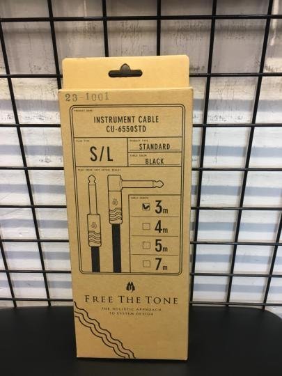 白毛猴樂器》Free The Tone CU-6550STD 導線3m S/L 直頭/L頭| Yahoo