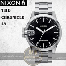 NIXON 實體店The CHRONICLE 44潮流中性腕錶/44mm A441-000公司貨/極限運動/名人配戴