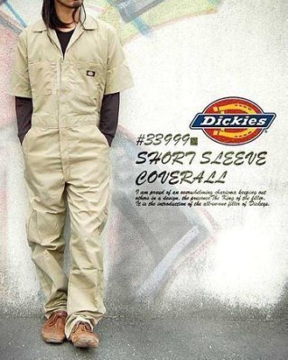 [Surprising Shop] 美國經典工作褲品牌 DICKIES 33999 短袖連身工作服 工裝 連身服 團體服