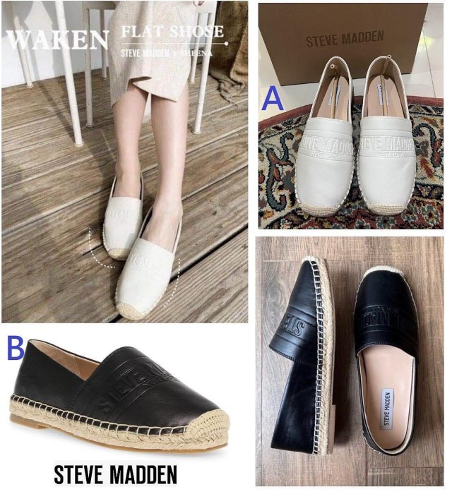 全新正品Steve madden 奶白羊皮草編鞋(US8)