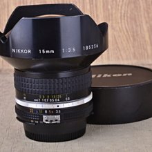 【高雄品光攝影】NIKON Ais 15mm F3.5 15/3.5  超廣角 經典老鏡 稀有銘鏡 #35749