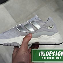 南🔥2023 3月 ADIDAS OG RETROPY F90 復古 網布 麂皮 拼接 後底 女款 灰銀 HP6368