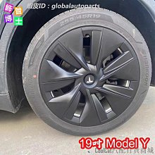 Cool Cat汽配百貨商城4片Tesla Model Y 19吋輪轂罩 全包邊款輪框 改裝節能蓋 特斯拉 輪轂蓋 改裝保護圈