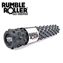 台同健康活力館｜Rumble Roller 深層 按摩滾輪 狼牙棒 長版 黑色 加強版 30吋