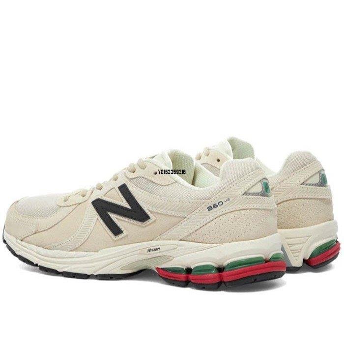 【正品】ONE YEAR_ New Balance NB 860 米白 白 綠 反光 3M 余文樂 復古 慢跑 ML860XG潮鞋