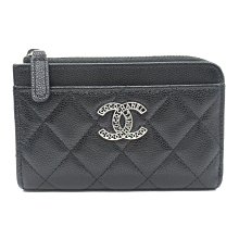 CHANEL 香奈兒 Fragment Case 錢包 魚子醬牛皮 黑色 日本現貨 包郵包稅 未使用品【BRAND OFF】