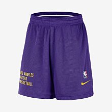 南🔥2024 5月 NIKE NBA 短褲 紫色運動褲 湖人隊 籃球褲 DX9700-504 LAKERS LEBRON