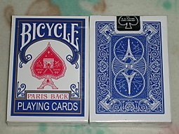 [808 MAGIC]魔術道具 Bicycle Paris Back Limited Edition Blue