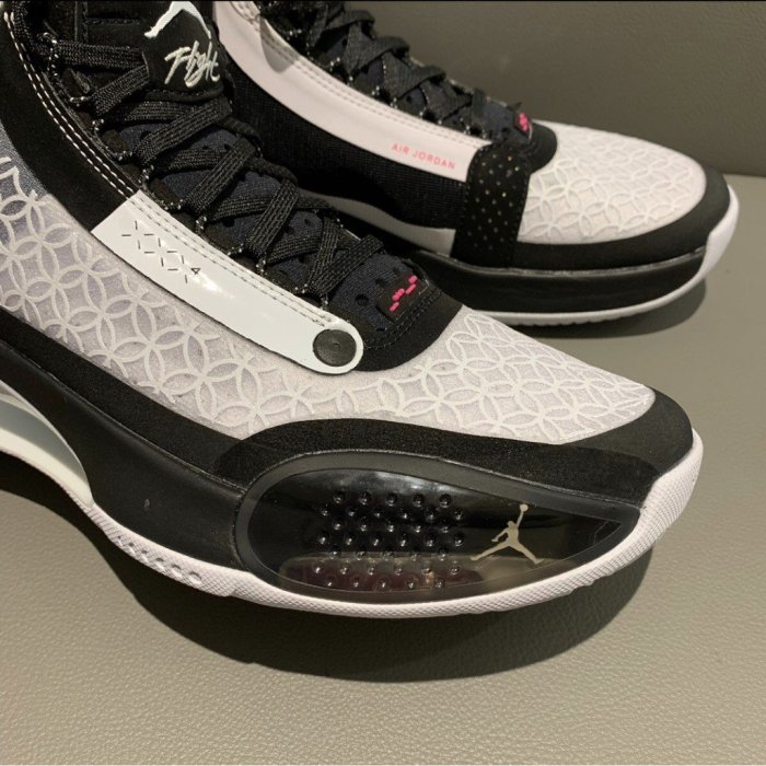 Air Jordan 34 Digital Pink  PF 籃球 黑白 BQ3381-016潮鞋