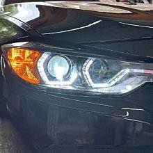 新店【阿勇的店】BMW F30 4門 328I 2012~2015年 黑框 LED光圈魚眼大燈/ F30 大燈/328i