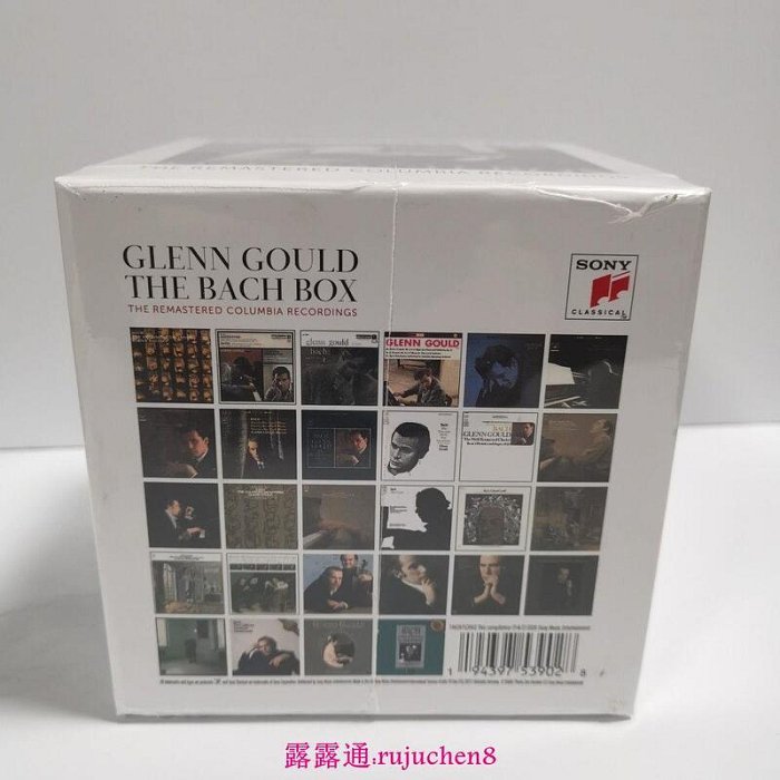 中陽 鋼琴大師 古爾德 巴赫作品集 GLENN GOULD THE BACH BOX 30CD現貨