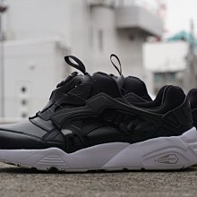 南◇現  PUMA Disc Blaze Leather 361979-01 36197901 黑白 皮革轉盤