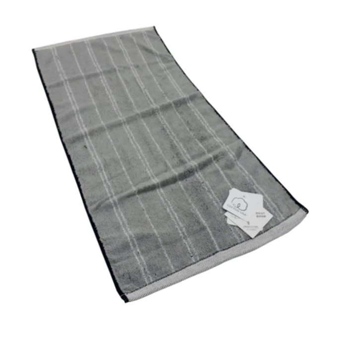【MORINO摩力諾】美國棉前漂色紗條紋毛巾(超值3條組)-MO755