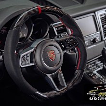 【小鳥的店】保時捷 porsche 911 macan cayenne 碳纖維紅環款 變形蟲 方向盤 造型方向盤