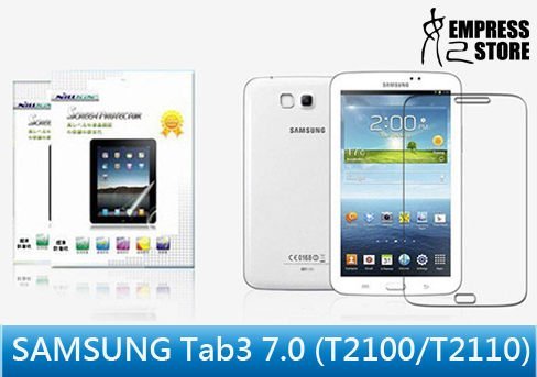 【妃小舖】 超強 NILLKIN 高透光 防指紋 SAMSUNG Galaxy Tab 3 7.0 T2100 T2110 保護貼 比霧面好用 Tab3