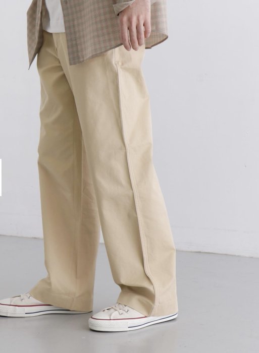 少穿，近全新20SS AURALEE WASHED FINX LIGHT CHINO PANTS 4號| Yahoo