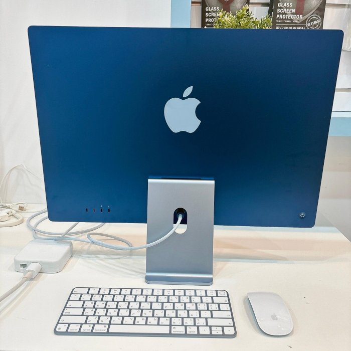 【艾爾巴二手】iMac M1 8C8G/16G/512G A2438 2021年24吋藍 #二手電腦#嘉義店JQ6X9