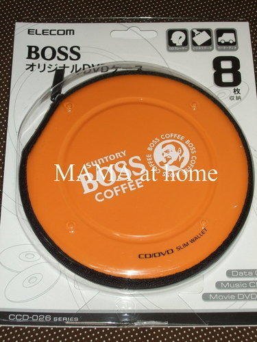 A16/NEW＜日本BOSS　CD/DVD光碟收納盒＞人気限量非売品