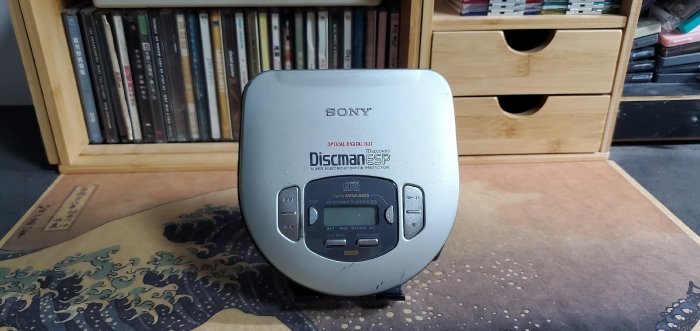 原裝索尼 d375 sony d375 cd機 cd隨身聽