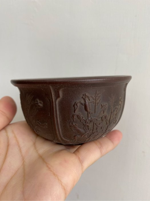 早期收藏茶壺泡茶壺-中國宜興紫砂杯