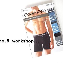 【任2組75折】Calvin Klein MICROFIBER低腰長版四角內褲☆【CKU001W7】(M)四件組