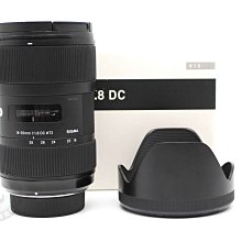 【高雄青蘋果3C】SIGMA 18-35MM F1.8 DC HSM FOR Nikon 二手鏡頭#82178