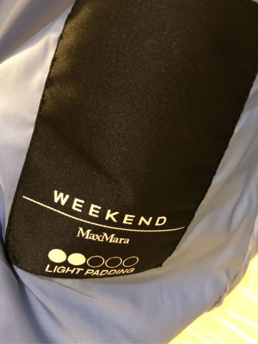 Max Mara WEEKEND 輕羽絨外套短版UK10