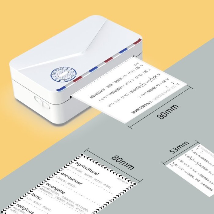 熱銷 錯題印表機印先森M03A寬幅高清錯題打印機學習學霸整理神器無需手抄迷你口袋便攜照片手機小型印先森改錯打印機