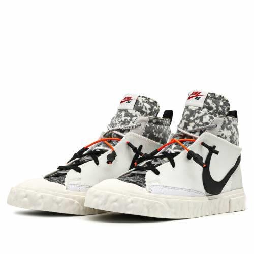 代購】NIKE x READYMADE BLAZER MID WHITE 白黑高幫運動籃球鞋