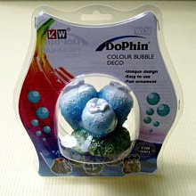 微笑的魚水族☆Dophin-海豚【珊瑚(附氣泡石)】造景裝飾/可吹出泡泡U738