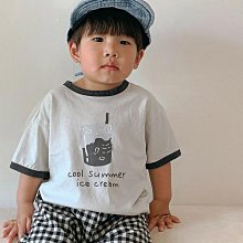 XS~XL ♥上衣(LIGHT GRAY) CHURROS-2 24夏季 CHS240507-086『韓爸有衣正韓國童裝』~預購