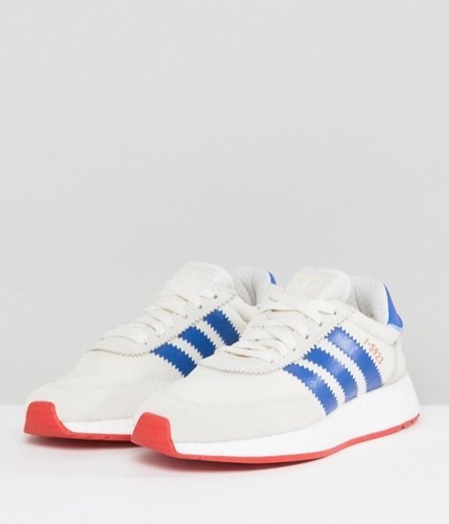 ◎美國代買◎ASOS代買adidas Originals I-5923 Runner 藍色logo慢跑鞋休閒鞋