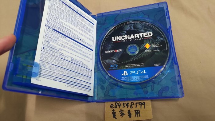 PS4 秘境探險 失落的遺產 中文版 Uncharted The Lost Legacy