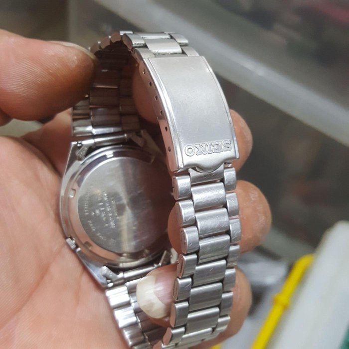 ＜行走順暢＞日本 SEIKO 機械錶 男錶 漂亮 錶帶長 另有 潛水錶 水鬼錶 飛行錶 老錶  G08