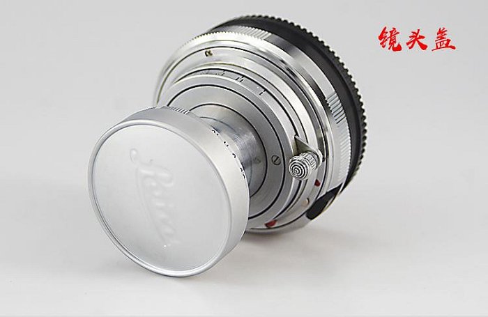 ＠佳鑫相機＠（全新品）Leica Leitz A42 復刻版金屬鏡頭蓋 鏡頭前蓋 (蓋子內徑42mm) 黃銅鍍鉻/鋁合金