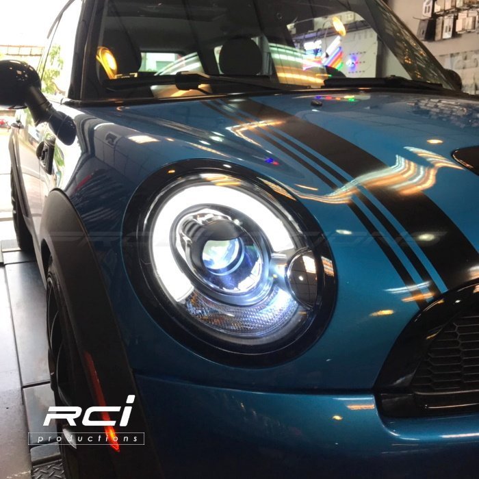 RC HID LED專賣店 MINI COOPER R56 對應原廠HID規格大燈 06-12年 類F56 導光式樣